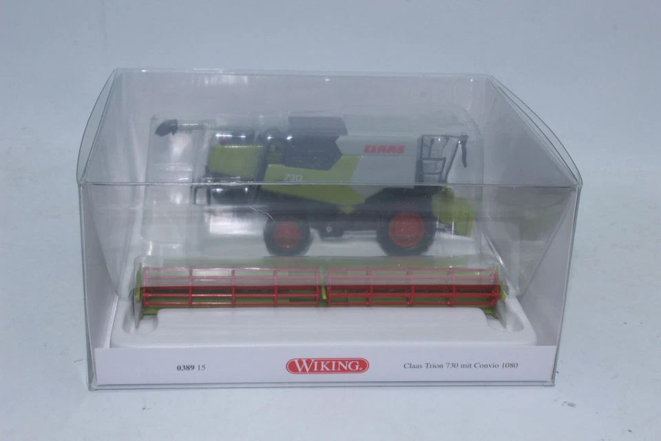 Wiking 038915 Claas Trion 730 mit Convio 1080 Mähdrescher  1:87 H0 NEU  OVP - Bild 3 von 4