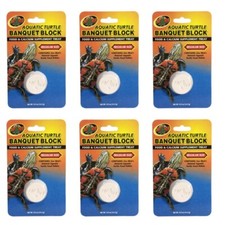 Zoo Med Aquatic Turtle Banquet Block, Regular 6-Pack 