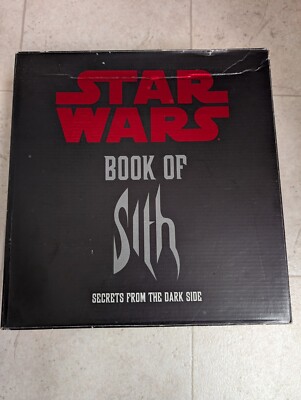 Star Wars The Book of Sith : Secrets from the Dark Side Vault Holocron Edition 