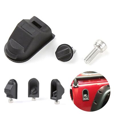Black SLA Rubber Fuel Tank Cap For 1/10 Traxxas TRX-4 Defender D110 RC Car AEU