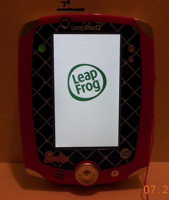 Barbie Leapfrog Leappad 2 Explorer Kids Tablet Game System Rare VHTF 