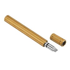 Golf Club Groove Sharpener Square Re-Grooving Tool Golf Club Cleaning Gold