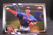 Bryan Mata #PDC-133 2021 Topps Pro Debut Chrome Portland Sea Dogs