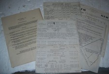 8 PAGES OF HURST HISTORY- NERF BARS ?? ANCO IND-1958 1959 ABINGTON Pa ?? 9 PICS