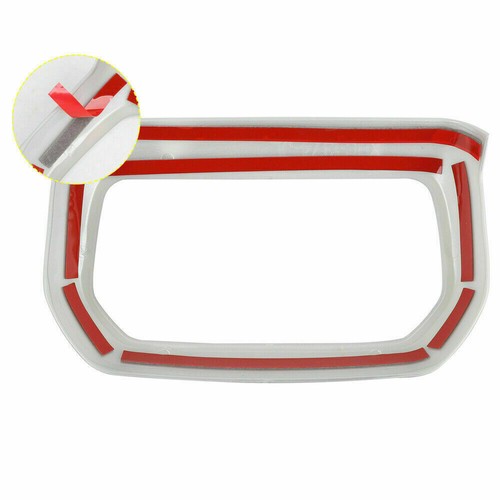 Silver Rear Air Vent Outlet Trim Cover for 18+ Jeep Wrangler JL JLU Gladiator JT - Picture 3 of 12