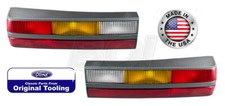 1985-1986 Ford Mustang Gray Oem Complete Rear Taillights Tail Lights Lh Rh New 1985-1986 Ford Mustang Gray Oem Complete Rear Taillights Tail Lights Lh Rh New