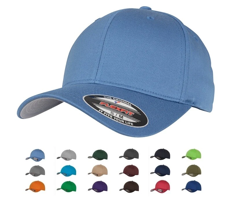 Flexfit Wooly Combed Baseball Cap Hat with Curved Peak [Unisex Kids to Adults]
Opens in a new window