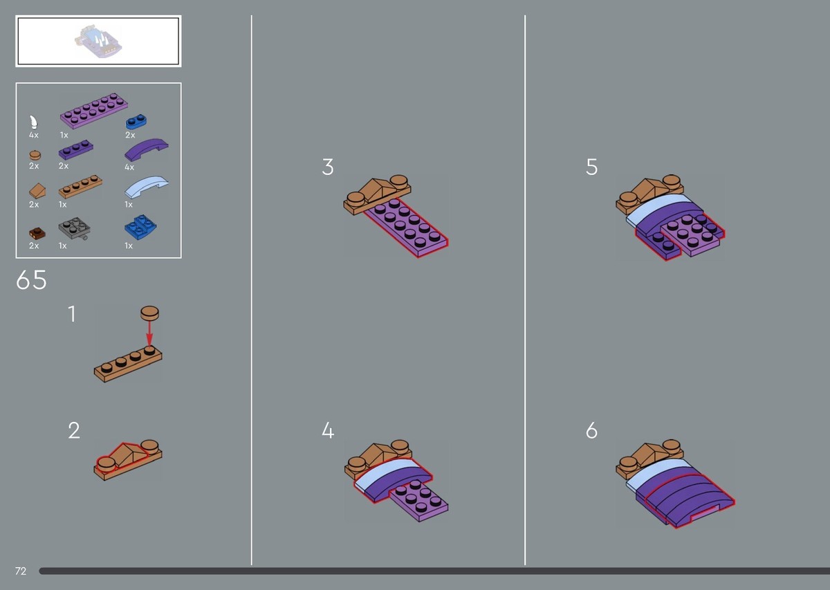 LEGO 21348 Dungeons & Dragons : Red Dragon's Tale - MIMIC BED