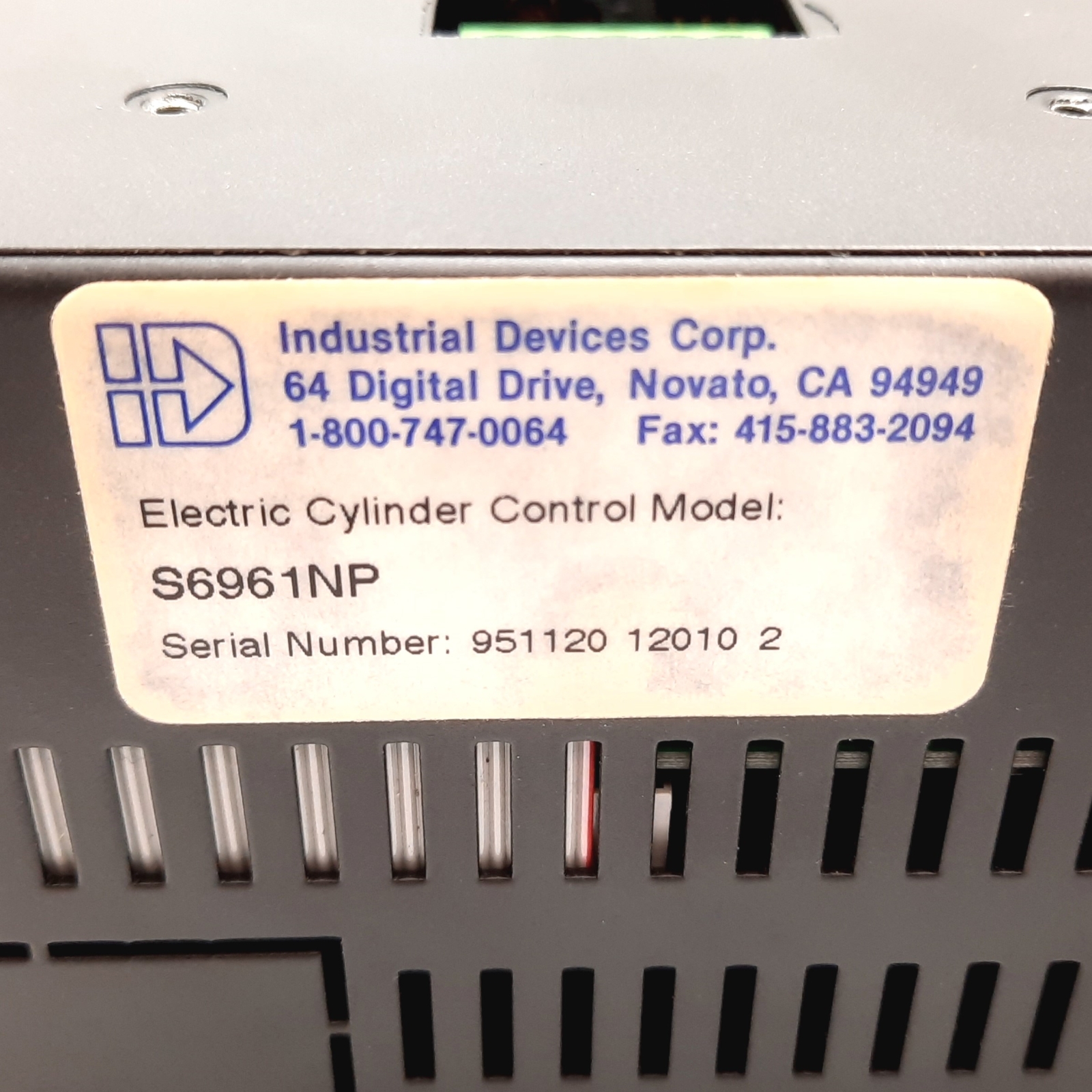 Industrial Devices Corporation S6961NP Linear Motion Controller, 1Axis