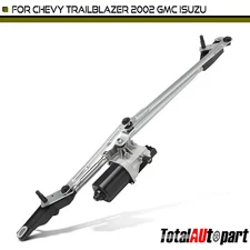 Windshield Wiper Linkage & Motor Assembly for Chevrolet Trailblazer 2002 Front