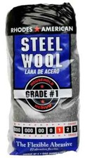 Homax Rhodes American Steel Wool Medium Grade 1 - 12 Pad