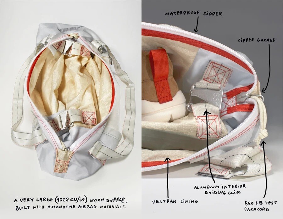 Tom Sachs NikeCraft Airbag Bag | eBay