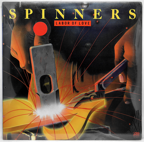 SPINNERS ~ Labor Of Love ~ 1981 VINYL LP ATL SD 16032 ~ UNOPENED / Still Sealed - 第 1/4 張圖片