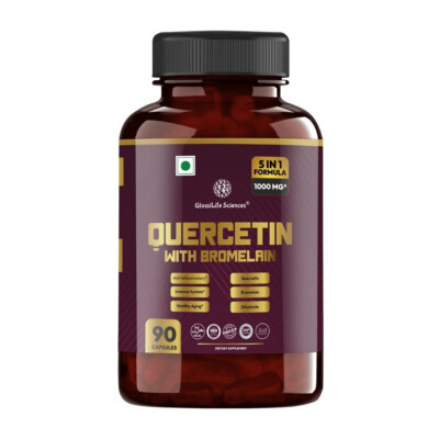 90x2 Quercetin with Bromelain 5 in 1 formula Immune Support 180 capsule