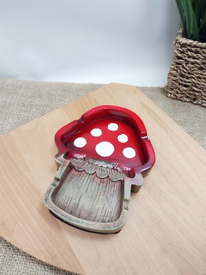 Mushroom ashtray - Polyresin Mushroom ashtray  - Free Shipping