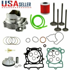 For 2004-2006 Suzuki RMZ250 77mm Cylinder Piston Rings Top End Gasket Valves Kit