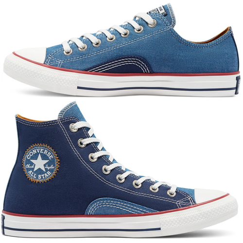 converse denim trainers
