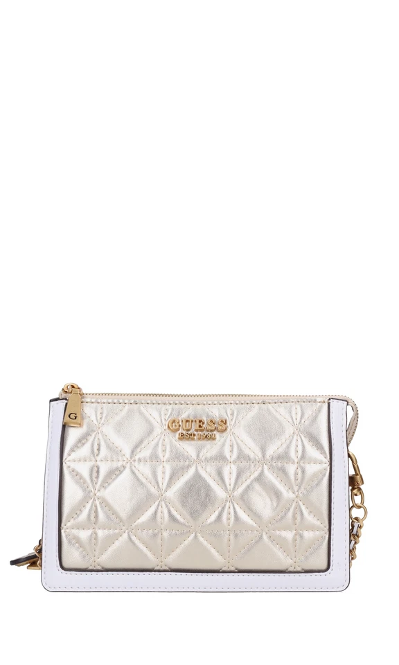 Bolsos de mano y hombro GUESS para mujer HWQM8558730 dorados BZ0074_GUES - Imagen 1 de 3