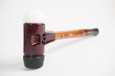 HALDER Schonhammer SIMPLEX | Gummihammer Hammer | weiß schwarz 40mm