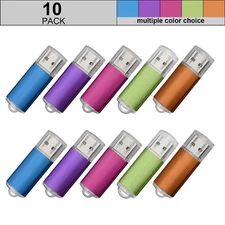 5/10Pack 2GB 4GB 8G 16G 32G USB 2.0 Pen Drive Flash Memory Stick USB Flash Drive