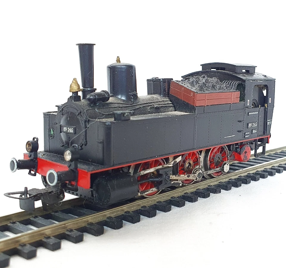 Piko HO 1:87 German DR Deutsche Reichsbahn BR 89 STEAM TANK LOCOMOTIVE NMIB`78! - Image 4 of 4