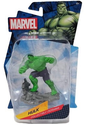 Monogram Marvel Heroes Hulk Collectible Diorama Mini-Figure (4+) New/Sealed