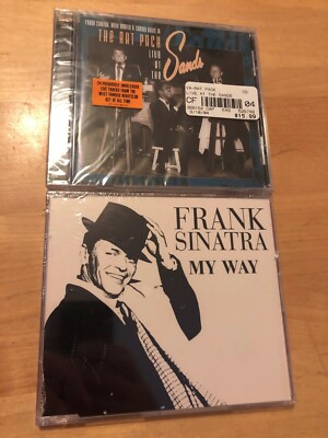 RAT PACK Live At The Sands CD Frank Sinatra Sammy Davis Jr NEW +BONUS My Way NEW