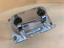 Double Rack Tom Arm Holder Post Mount Bracket for Bass Drum 90s Vtg Import Part