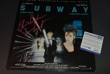 CHRISTOPHER LAMBERT signed autograph in person on vinyl Subway ACOA