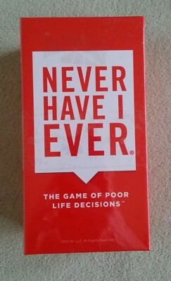 Never Have I Ever Best Card Game & Party Game for Unstoppable Laughter~New