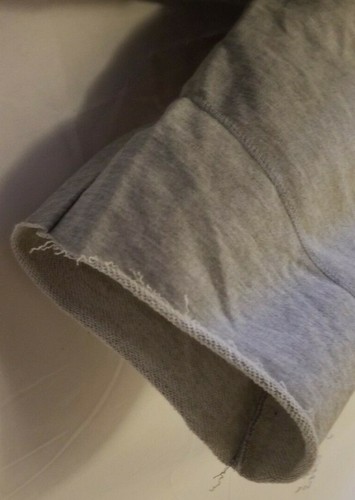 Copper Rivet Men's Grey Cutoff Sweat Shorts w/Zipper Pockets L New Clothing Gift - Imagen 6 de 7