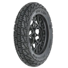 Pro-Line PRO1024410 1/4 Hot Lap MX S3 Front Tire MTD Black Wheel : Promoto-MX
