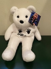 WWF Attitude Sable Beanie Bear
