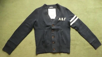 Cardigan bleu marine Abercrombie & Fitch taille S (Lire la description) - Photo 1/4