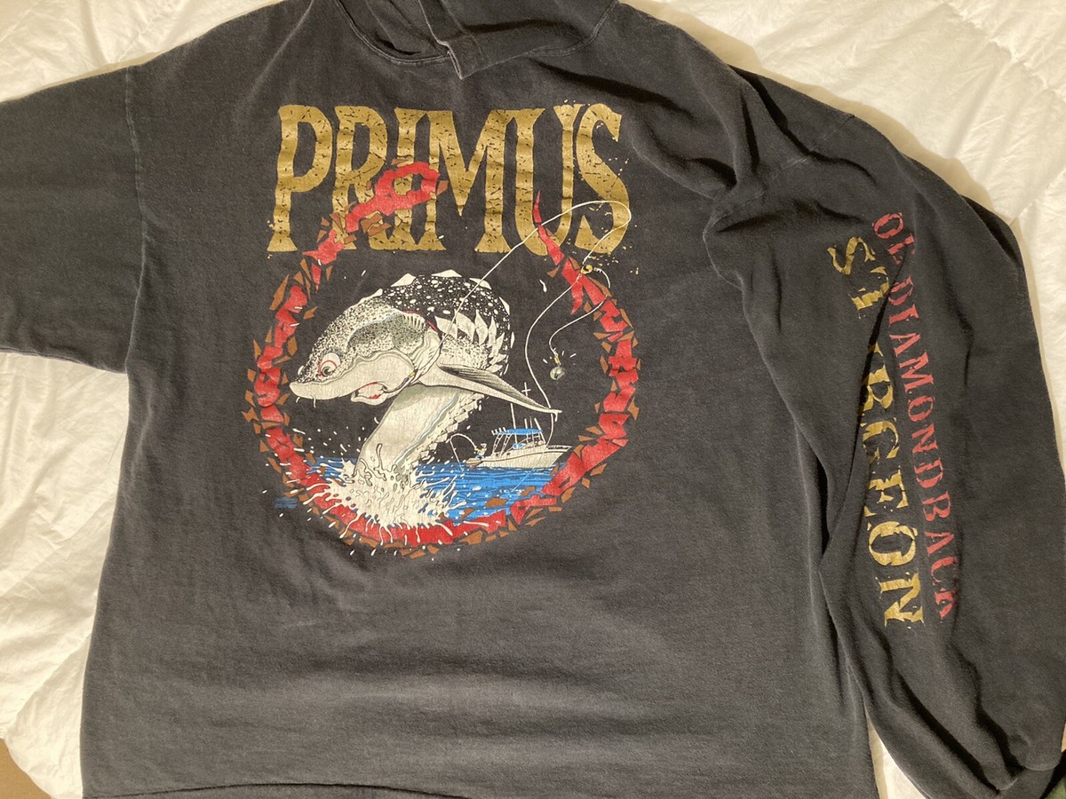 Rare Vintage Primus Ol' Diamondback Sturgeon Shirt | eBay