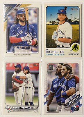 Bo Bichette/ Toronto Blue Jays 4 Card Lot