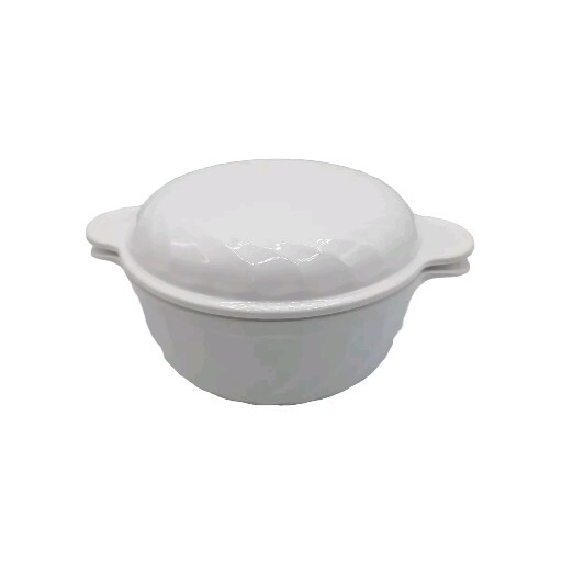Arcoflam Vintage French Swirl  1 quart Casserole Dish With Domed Lid
