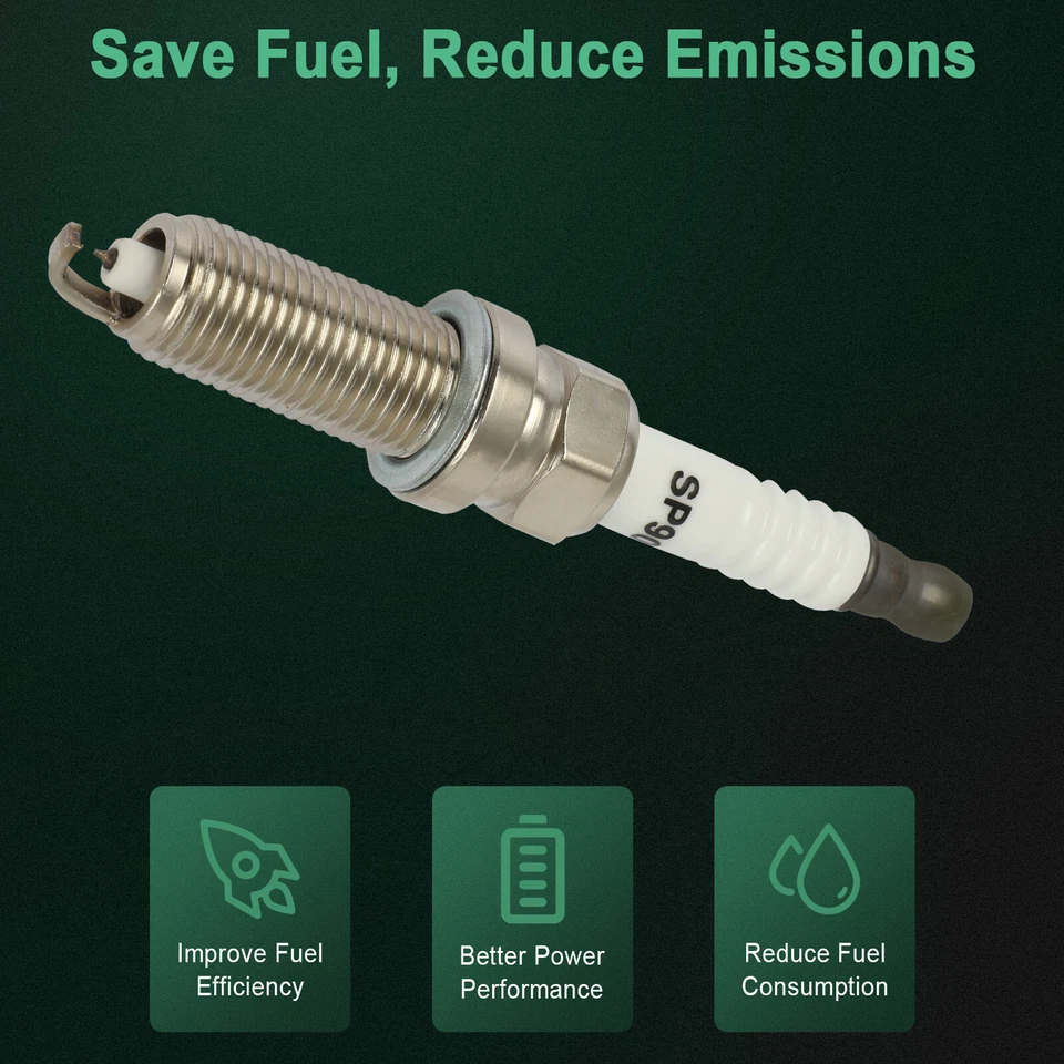 6x bujías dobles de iridio para Infiniti Q70L V6 2015-2019 3,7 L Foto 4 de 4