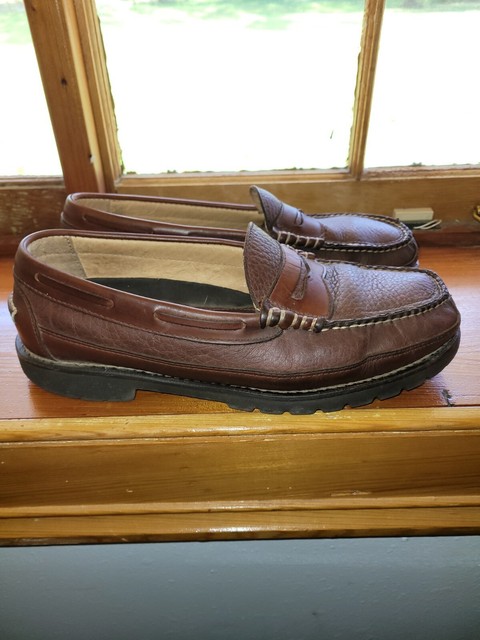 LL Bean Men's Allagash Handsewns Bison 
