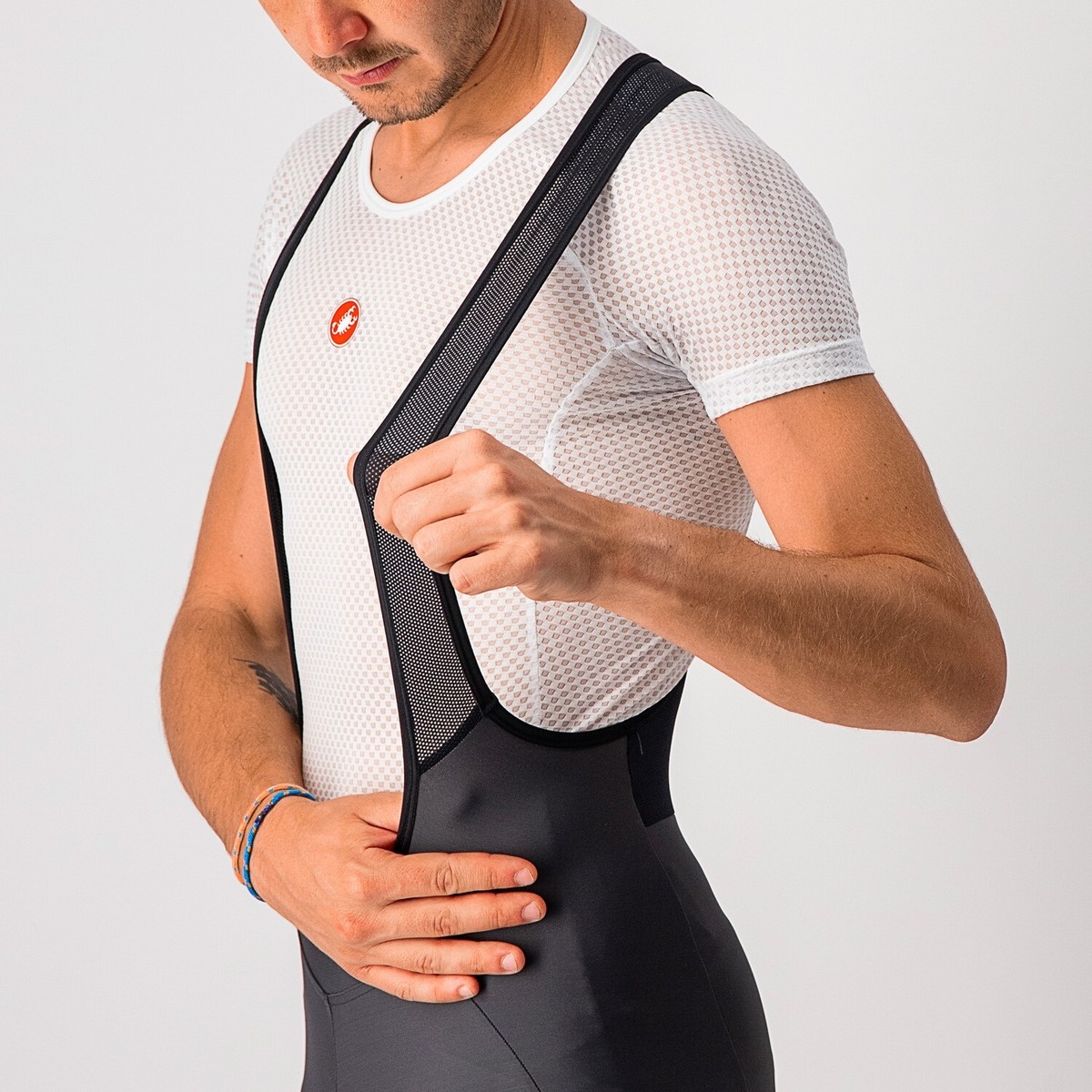 Castelli VELOCISSIMO 5 Bib Tights : DARK GREY/SILVER | eBay