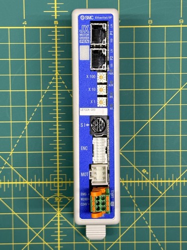 SMC JXC918-LEY32A-300 Motor Driver Controller 24VDC EtherNet/IP | NEW Open Box - Picture 2 of 13