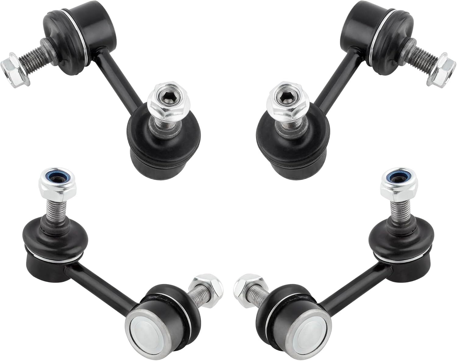 Front Rear Sway Bar Links Kit for 2006 2007 2008 2009 2010 2011 HONDA CIVIC