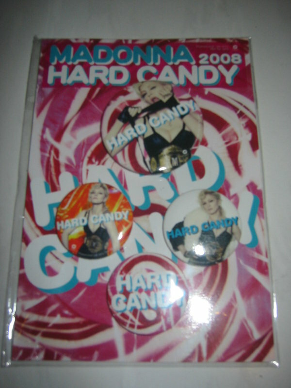 Madonna 2008 Hard Candy Taiwan OBI CD with Promo Insert + Display