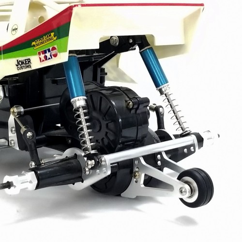 Parti in alluminio opzionali paraurti/shock/pneumatici per cavalletta Tamiya/calabrone/cavalletta 2 - Foto 53 di 70