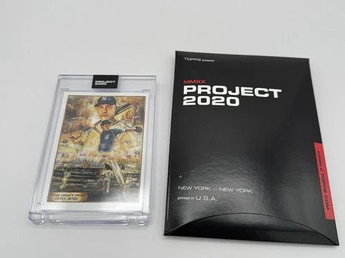 Topps Project 2020 #82 - 1993 Topps Derek Jeter by Andrew Thiele