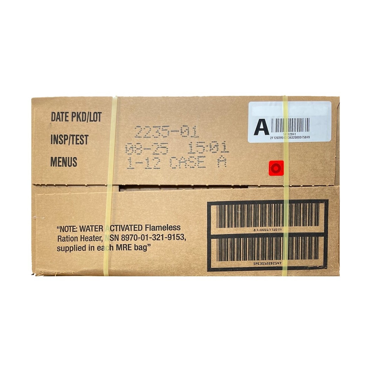 【ＭＲＥ（米軍）】４個セット※新品・未開封・賞味期限（２０２５年０８月） MRE（米軍）】4個セット※新品・未開封・賞味期限（2025