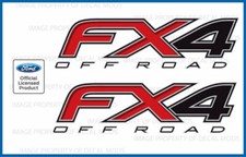 Set Of 2 2012 Ford F150 Fx4 Offroad Decals Truck Stickers Bed Side Fender Fh4b0