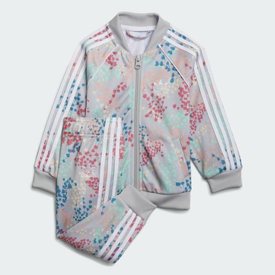 grey adidas superstar tracksuit