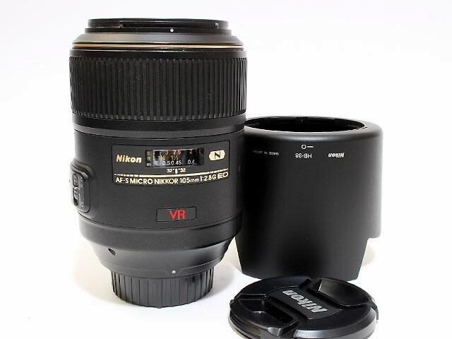 Nikon AF-S Micro Nikkor 105mm F2.8 G IF ED VR Telephoto Nikon AF-S Micro Nikkor 105mm F2.8 G IF ED VR Telephoto