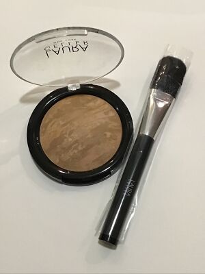 Laura Geller Baked Balance N Glow Foundation ~ 8g Farbton Sand & Pinsel